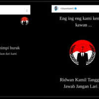 Akun IG Ridwan Kamil Muncul Pesan Tanggung Jawab dan Tidak Lari, Ini Respons RK