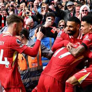 Hasil dan Klasemen Liga Inggris: Liverpool Berjarak 6 Poin dari Juara, MU Hancur