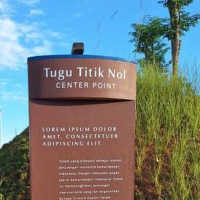 Viral Tugu Titik Nol IKN Tertulis 'Lorem Ipsum', Ini Penjelasan Otorita IKN