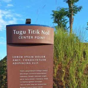 Viral Tugu Titik Nol IKN Tertulis 'Lorem Ipsum', Ini Penjelasan Otorita IKN