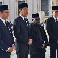 Ini Isi Pesan Prabowo yang Disampaikan Jokowi Saat Pemakaman Paus Fransiskus