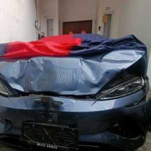 Polisi Kantongi Identitas Sopir BYD Tabrak Lari di Tol Bandara, Mau Serahkan Diri