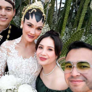 Cerita Nagita Slavina Jadi Mak Comblang Luna Maya dan Maxime Bouttier