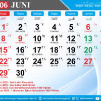 Daftar Hari Libur Juni 2025, Siap-siap Ada 2 Long Weekend