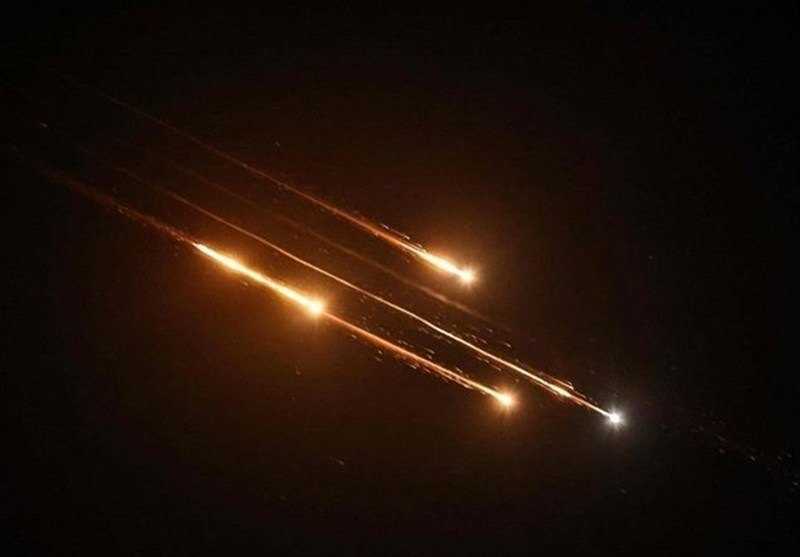 Rudal Iran menghujani wilayah Israel