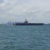 Kapal Perang AS USS Nimitz Lintasi Selat Malaka Menuju Timteng, Ini Penjelasan TNI AL