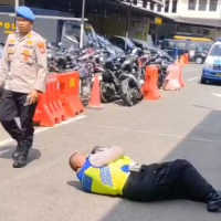 Polisi di Medan Pungli Rp100 Ribu ke Wanita Lawan Arus, Minta Maaf, Dihukum Berguling