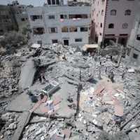 Israel Bombardir Kafe, Sekolah Hingga RS di Gaza: 95 Orang Tewas