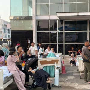 RS Hermina Jatinegara Kebakaran, 75 Pasien Dievakuasi