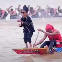 Sosok Rayyan, Bocah Pacu Jalur yang Tariannya Aura Farming Jadi Sorotan Dunia