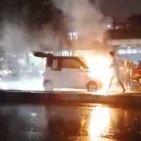 Wuling Air EV Terbakar Saat Hujan, Wuling Ungkap Bukan Dipicu Baterai
