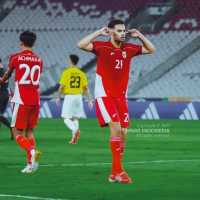 Piala AFF U-23: Indonesia vs Brunei Darussalam 8-0, Jens Raven Cetak 6 Gol