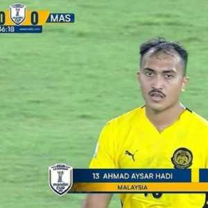 Viral Usia Pemain Timnas Malaysia U-23 Aysar Hadi, Diduga Curi Umur