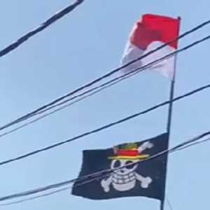 Viral Bendera One Piece Berkibar Bersama Merah Putih Jelang 17 Agustus