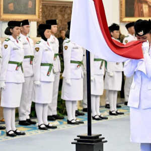 Formasi Tim Paskibraka Indonesia Berdaulat: Bianca Asal Sulut Jadi Pembawa Baki