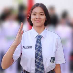 Sosok Bianca Lantang, Siswi Asal Sulut Pembawa Baki Bendera di HUT ke-80 RI