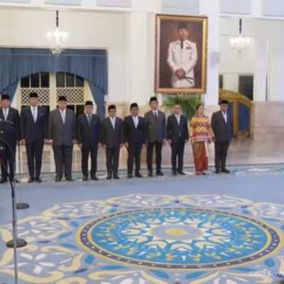 VIDEO: Prabowo Lantik 11 Pejabat, Ada Djamari Chaniago hingga Erick Thohir