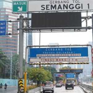 4 Gerbang Tol Dalam Kota Ditutup Hingga 10 Oktober, Catat Jadwalnya