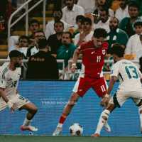Timnas Indonesia vs Arab Saudi: Garuda Takluk 2-3