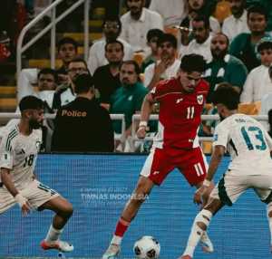 Timnas Indonesia vs Arab Saudi: Garuda Takluk 2-3