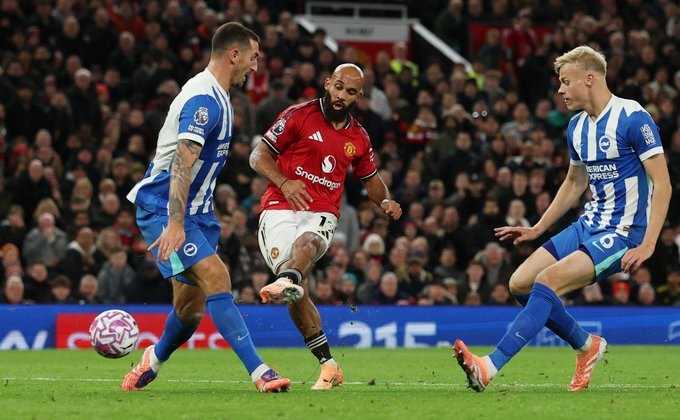 Manchester United vs Brighton & Hove Albion 4-2: Bryan Mbeumo mencetak brace dalam pertandingan (premierleague)