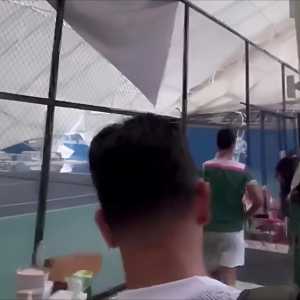 Atap Lapangan Padel di Jakbar Roboh, Selebgram Tasya Farasya Nyaris Jadi Korban