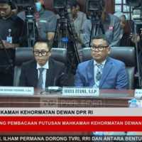 MKD DPR Vonis Ahmad Sahroni, Nafa Urbach, Eko Patrio Langgar Etik; Uya Kuya Tak Salah