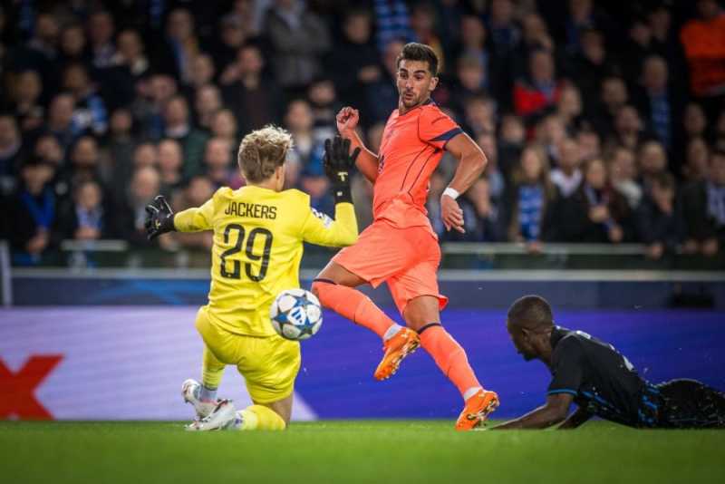 Club Brugge vs Barcelona 3-3: Ferran Torres mecnetak gol pertama bagi Blaugrana (@fcbarcelona)