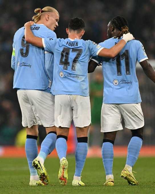 Manchester City vs Borussia Dortmund 4-1: Erling Haaland dan Phil Foden menyumbang gol kemenangan City (@mancity)