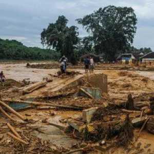 Korban Banjir Bandang di Sumatera Tembus 442 Jiwa