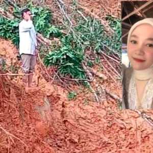 Pilu Suami di Sibolga lantunkan Azan setiap hari di lokasi istri hilang kena longsor