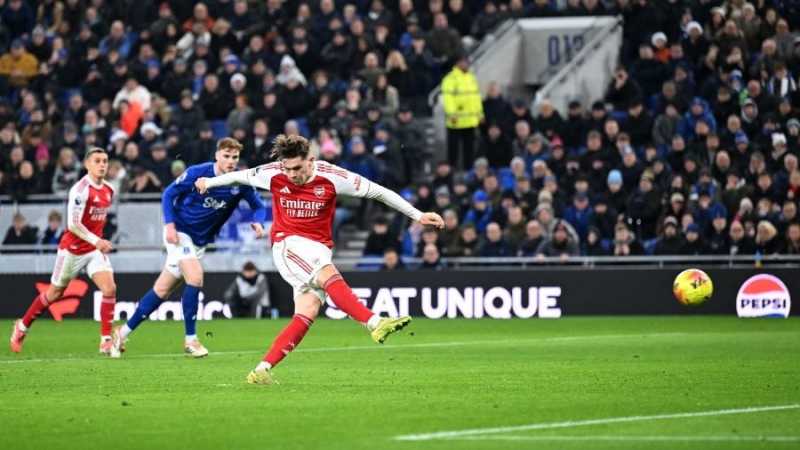 Everton vs Arsenal: Viktor Gyokeres mencetak gol tunggal kemenangan Arsenal. The Gunners menang tipis 1-0 (premierleague.com)