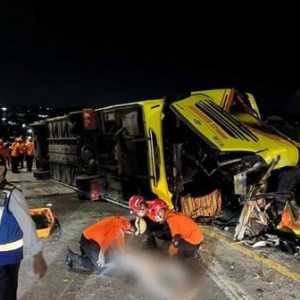 Bus PO Cahaya Trans kecelakaan maut di Tol Krapyak Semarang, 15 tewas