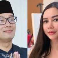 Heboh beredar foto diduga Ridwan Kamil dan Aura Kasih jalan-jalan di Italia