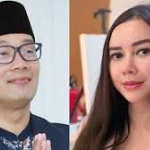 Heboh beredar foto diduga Ridwan Kamil dan Aura Kasih jalan-jalan di Italia