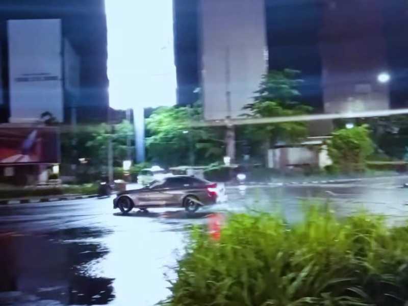     Viral aksi drifting di Pondok Indah, Jakarta Selatan (Ist)