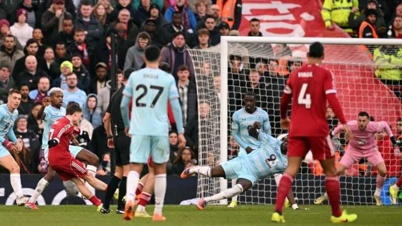     Liverpool vs Burnley: Florian Wirtz mencetak gol bagi Liverpool (premierleague.com)
