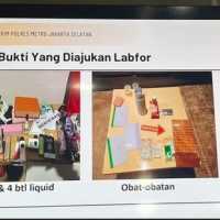 Polisi beber barang bukti dari kamar Lula Lahfah, ada tabung Whip Pink isi N2O