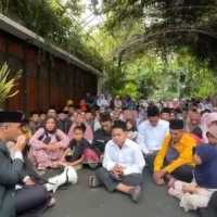 Viral warga tahlilan di depan rumah Jokowi, Ajudan buka suara