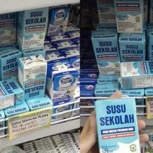 Viral 'Susu Sekolah MBG' dijual di minimarket, kok bisa?