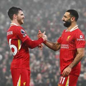 Link live streaming Liverpool vs Brentford, laga perpisahan Mo Salah-Robbo