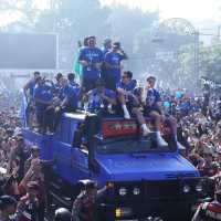 Wali Kota Bandung sebut ada 122 kecelakaan dan 1 tewas di tengah pawai Persib Juara