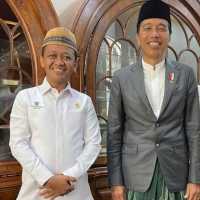Kala Jokowi terserang demam lagu MBG Mas Bahlil Ganteng