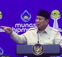 Momen Prabowo hitung 10+6=17, 1+7=8
