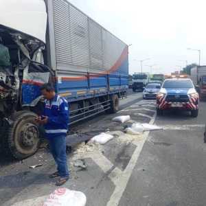 Polantas Polda Metro Jaya tewas tertabrak saat bantu truk mogok di Tol Joglo