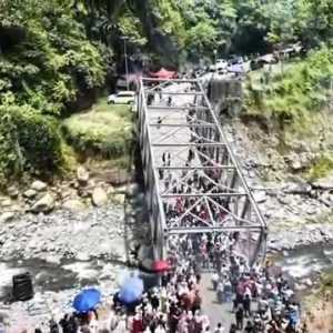 Warga Bener Meriah Aceh patungan Rp1 M perbaiki Jembatan yang terdampak bencana