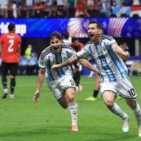 Hasil Argentina Vs Mesir: Lionel Messi Cs menang dramatis 3-2 usai tertinggal 0-2