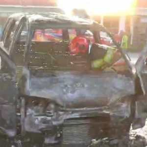 Mobil terbakar saat isi BBM di SPBU Bogor, sopir luka bakar