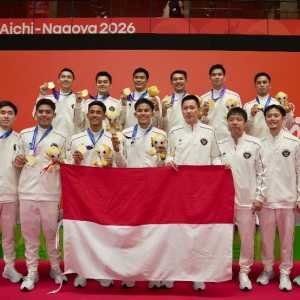 Remontada! Indonesia raih emas bulutangkis putra Asian Games 2026