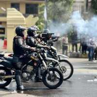 19 Siswa dilarikan ke RS gegara kena gas air mata latihan pengamanan demo di Cilegon